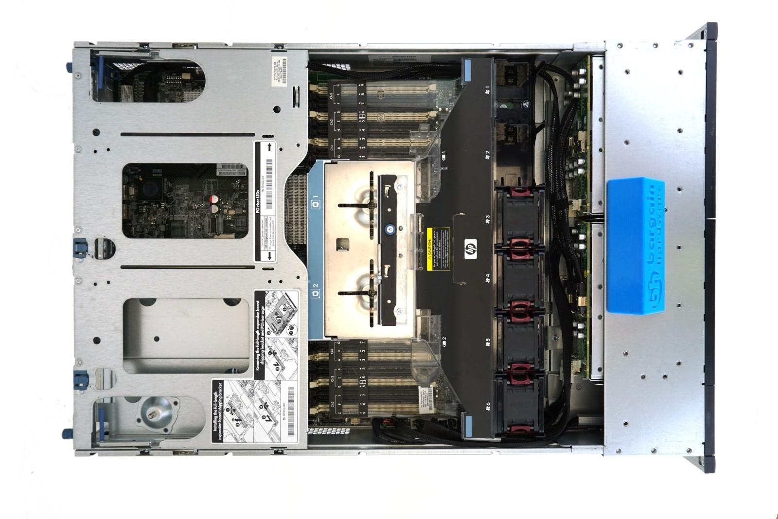 Sever HP Dl380 G7 Cpu x5670 x2 - 12/24 core - Ram 32 GB - SaS 300 x2 - Power x2