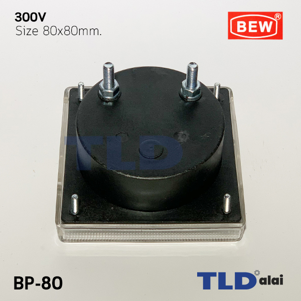 พาแนลมิเตอร์ แบบเข็ม ขนาด 300v ขนาด 80x80 mm. รุ่น BP-80 พร้อมอุปกรณ์ยึด Panel Meter ตัววัดความถี่ไฟฟ้า (Analog Frequency Panel Meter)