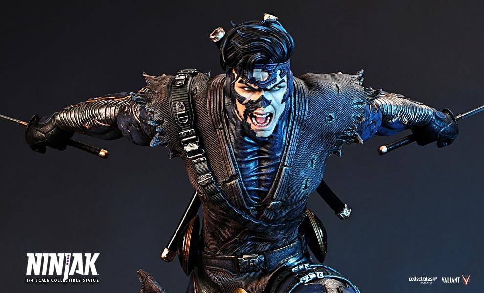 [สั่งจอง]Silver Fox 1/4 Valiant Legendary Scale Statue - Ninjak