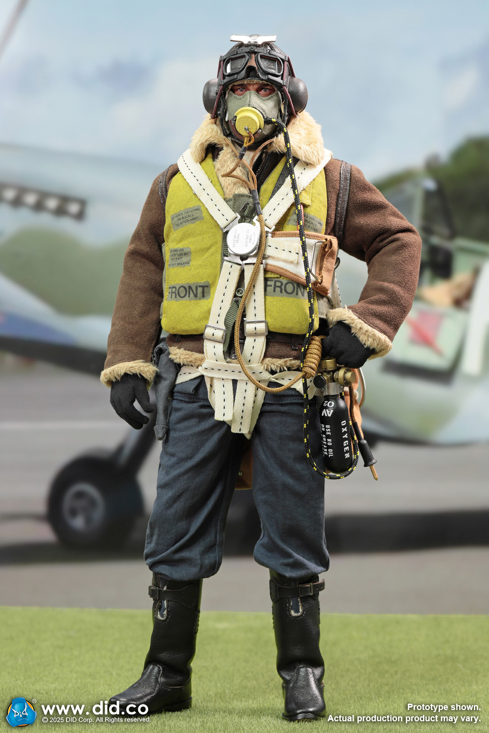 [สั่งจอง]DID K80187 1/6 : WWII British Pilot Squadron Leader – Tom