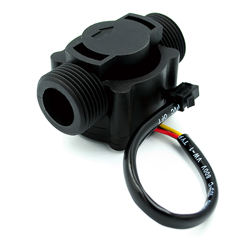 เซนเซอร์ วัดอัตราการไหลของน้ำ ขนาดท่อ 3/4” 6 หุน FS300A Hall Effect Water Flow Meter Sensor