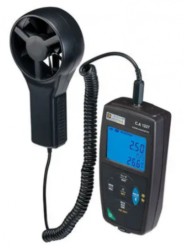 CA1227 Logger Thermo-Anemometer เครื่องวัดและบันทึกอุณหภูมิและความเร็วลม_Chauvin Arnoux
