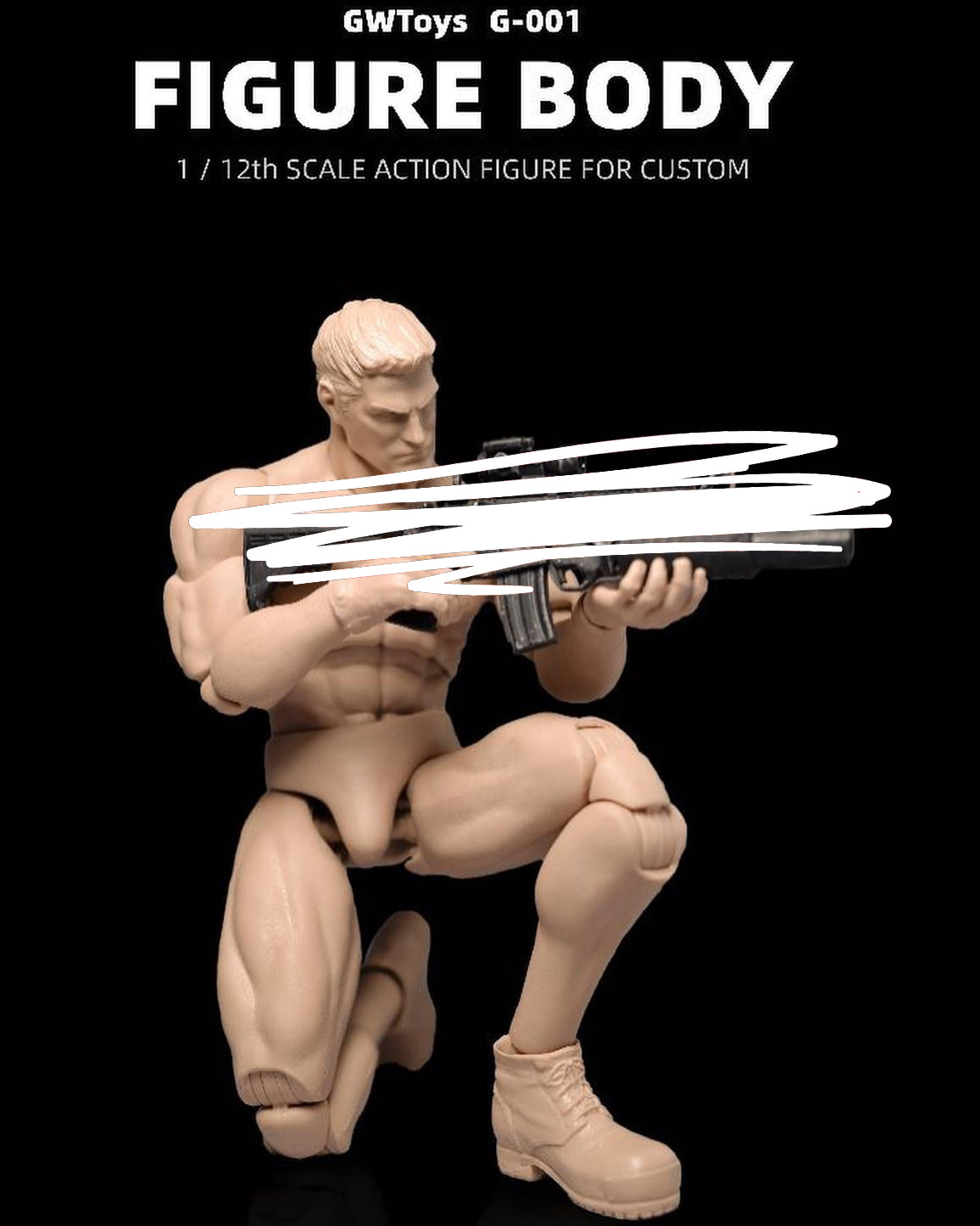 [สั่งจอง]GWToys G-001 1/12 : Base body for custom