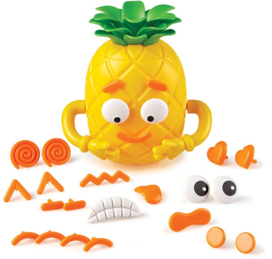 สับปะรดหลากอารมณ์ ของเล่นเด็ก, สื่อการสอน , ของเล่น ,ของเล่นเสริมพัฒนาการ ของเล่นเด็กอนุบาล พร้อมส่ง