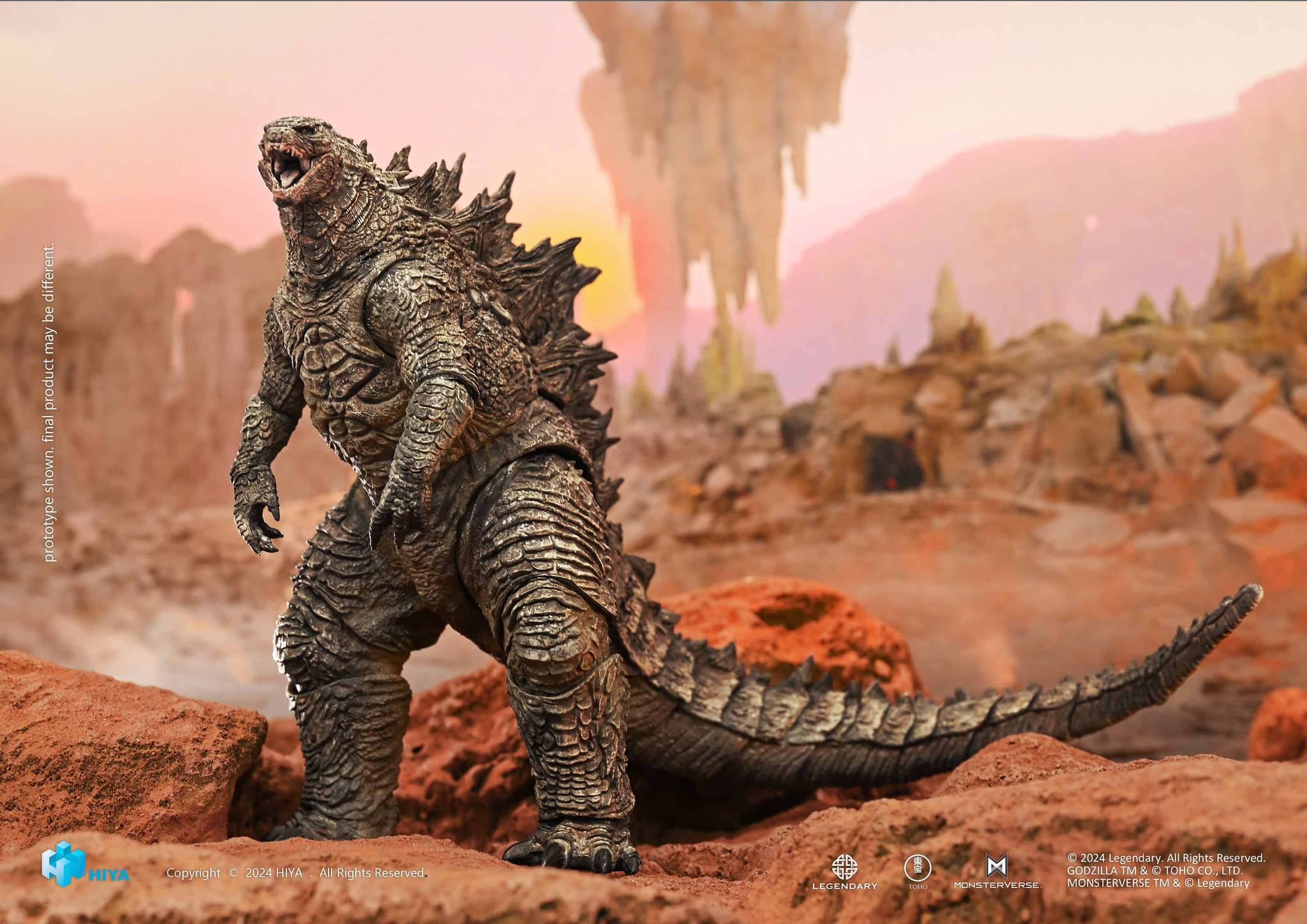 [สั่งจอง] Hiya Toys EBG0430 : Godzilla x Kong: The New Empire Godzilla Rre-evolved Ver. [Reissue]