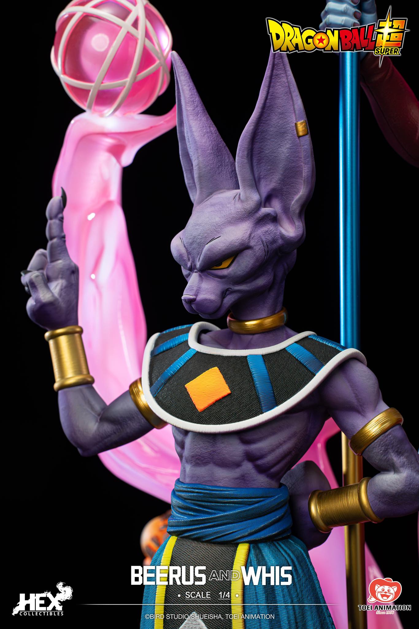 [สั่งจอง]HEX Collectibles 1/4 Statue : Beerus & Whis (Dragon Ball Super)
