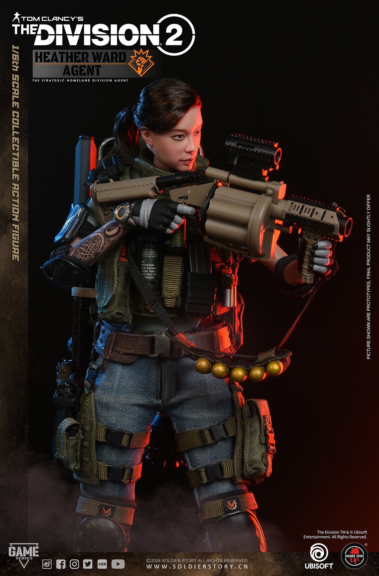[สั่งจอง]SOLDIER STORY SSG009 1/6 : Ubisoft The Division 2 “ Heather Ward Agent”