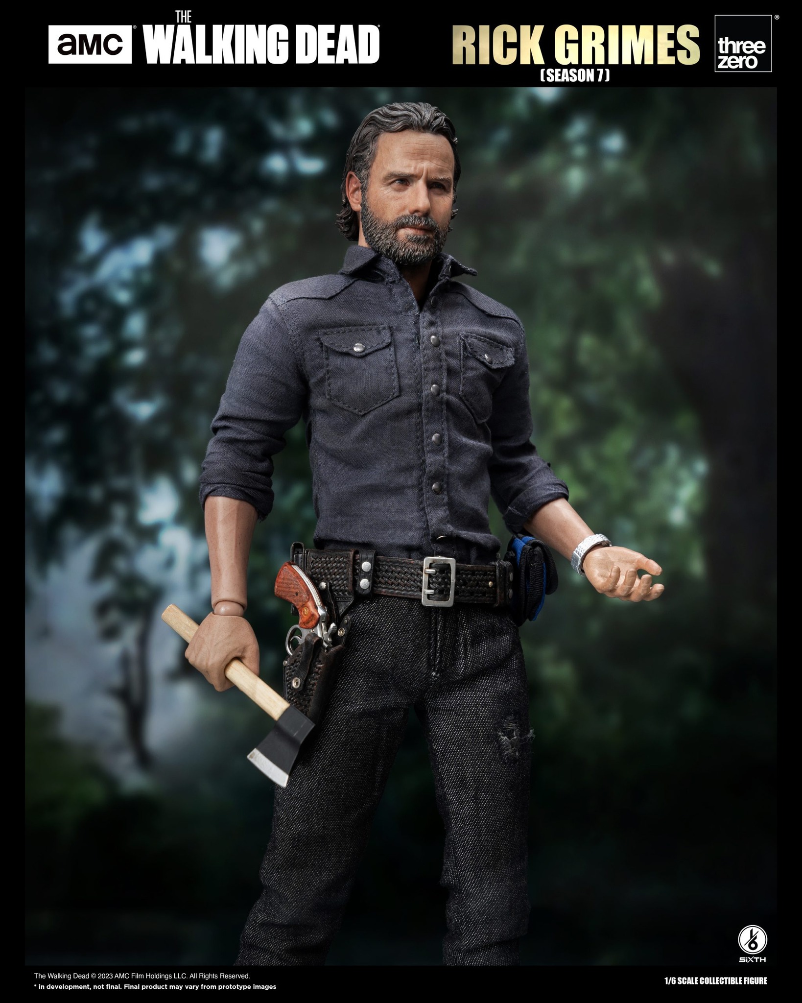 [สั่งจอง]Threezero 1/6 : The Walking Dead - Rick Grimes (Season 7)