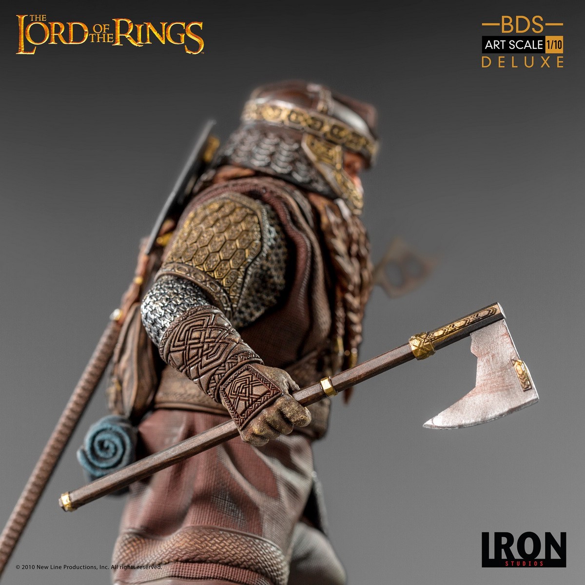 [สั่งจอง]Iron Studios Deluxe BDS Art Scale 1/10 - Lord of the Rings : Gimli