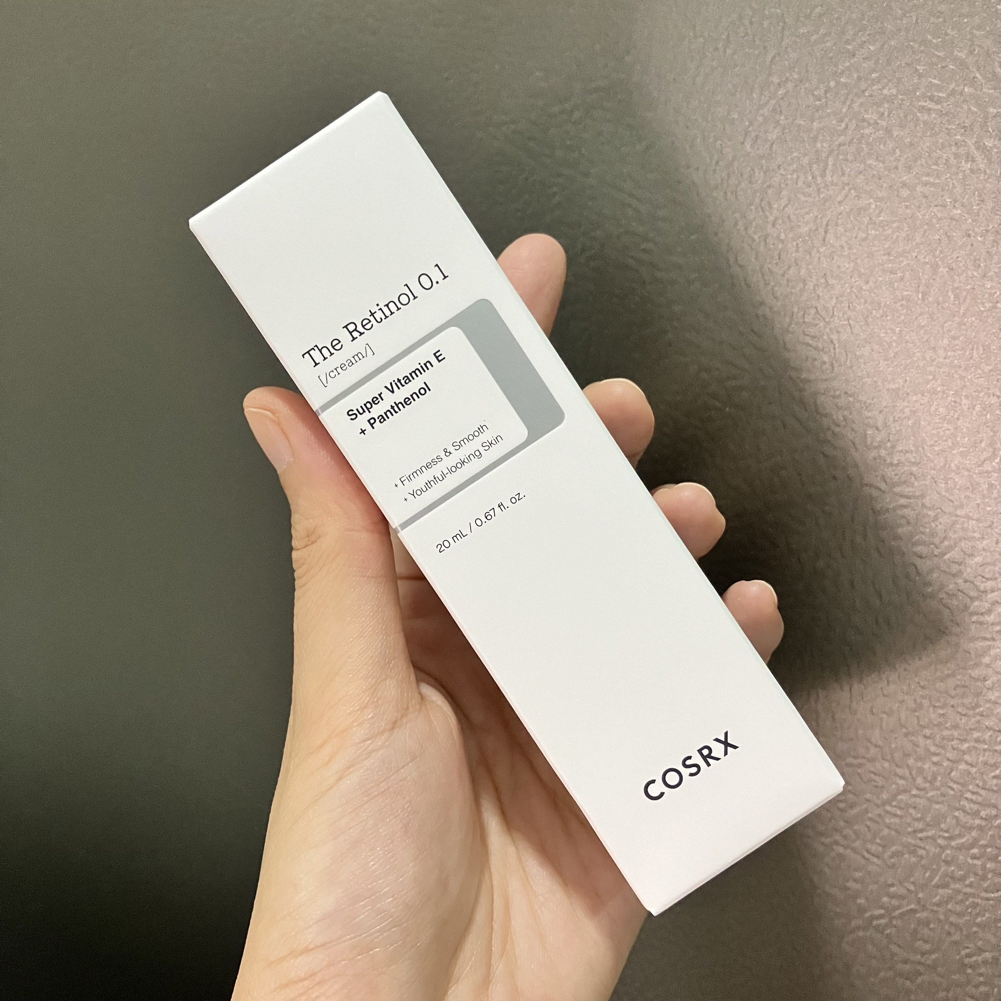 COSRX The Retinol 0.1 Cream 20ml ครีมเรตินอลบริสุทธิ์ 0.1% ช่วยลดเลือนริ้วรอยและคืนความอ่อนเยาว์ให้แก่ผิว