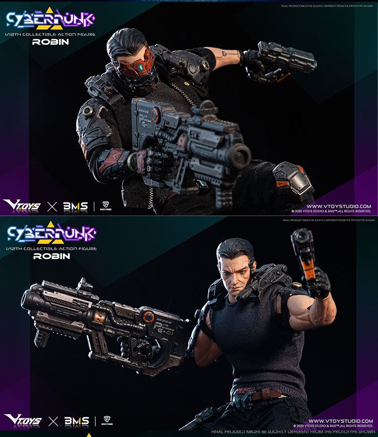 [สั่งจอง] VTOYS X BMS X CF 1/12 : Cyberpunk Robin Deluxe Ver.