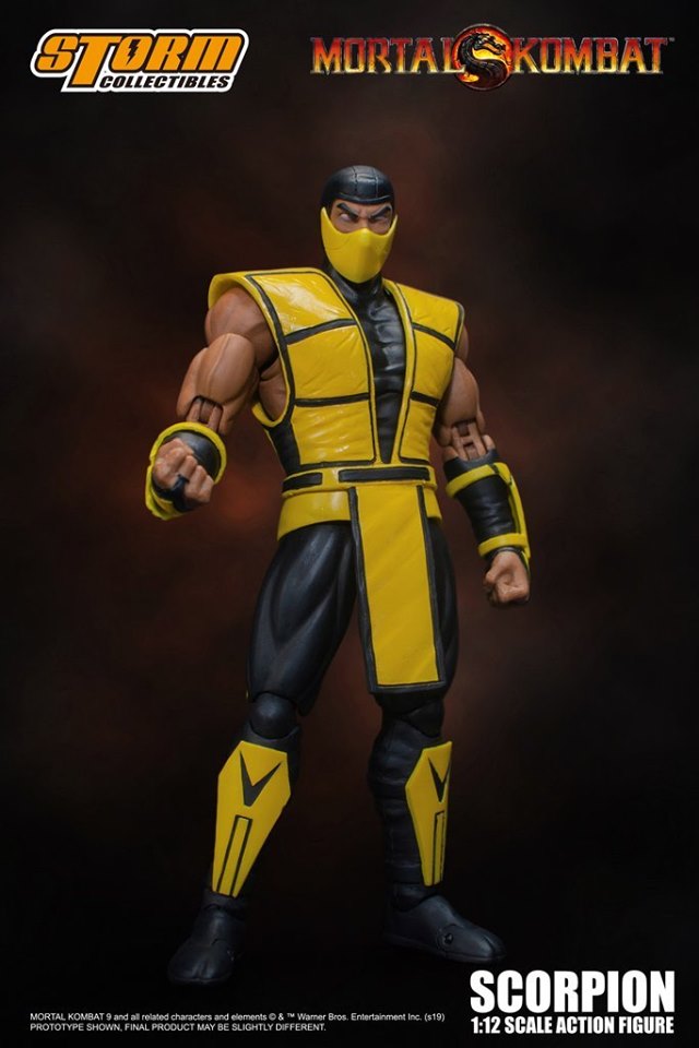 [สั่งจอง]Storm Toys 1/12 Mortal Kombat Scorpion/Rian/Smoke