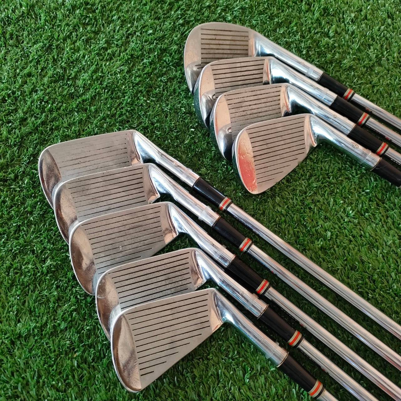 ** ไม้กอล์ฟสำหรับท่านที่ถนัดซ้าย ** ชุดเหล็ก BEN HOGAN PRODUCER BH มีเหล็ก 3-9 เเละ PW SW ก้าน APEX USA FLEX R เหล็กพรีเมี่ยมคลาสสิค วัสดุ FORGED ดั้งเดิม!! ไม้กอล์ฟมือสอง ของแท้ BY NakaraLuxurious