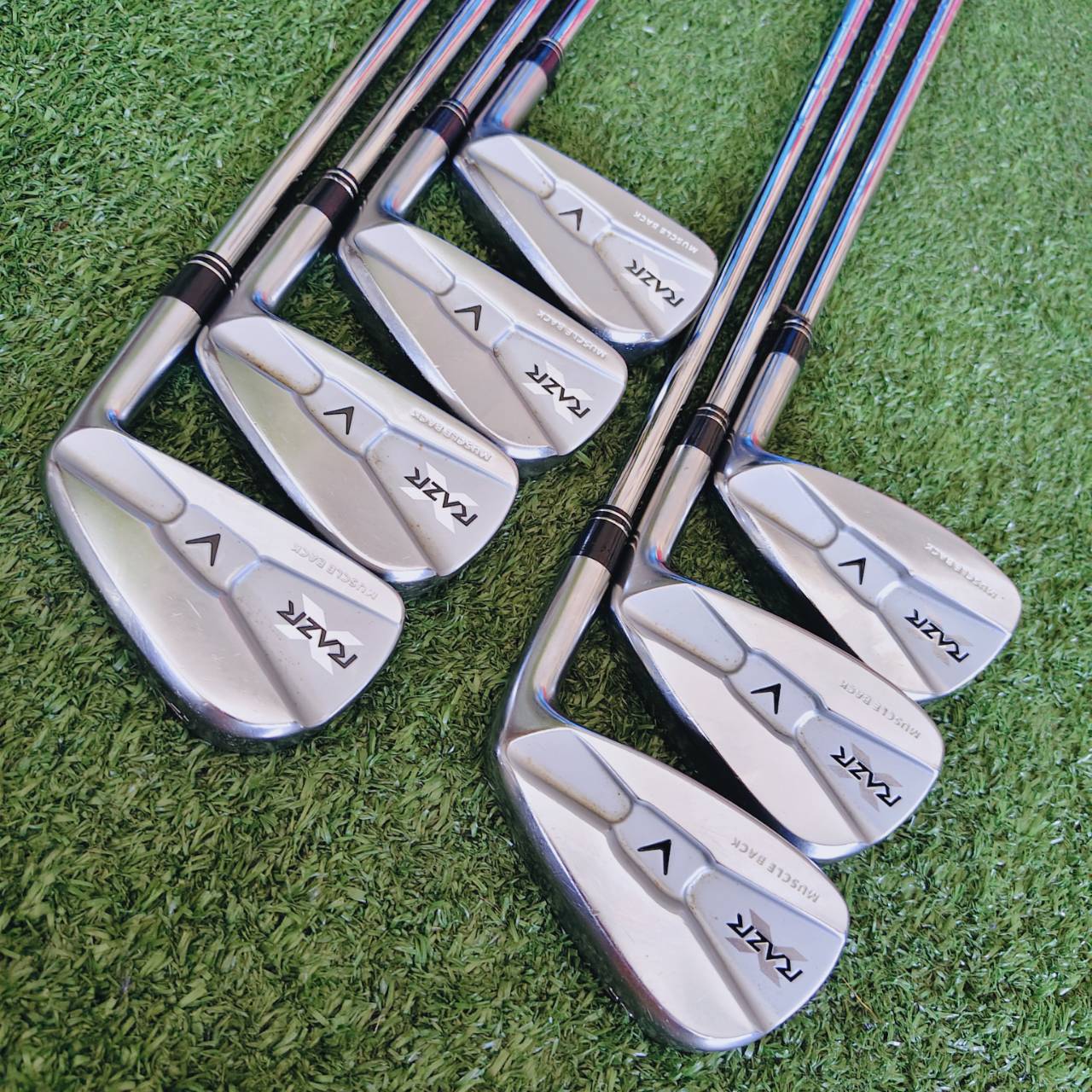 ชุดเหล็ก Callaway RAZR X MUSCLE BACK ก้าน + กริพ เทพมาก!! NS PRO 950 GH NEO (FLEX R)