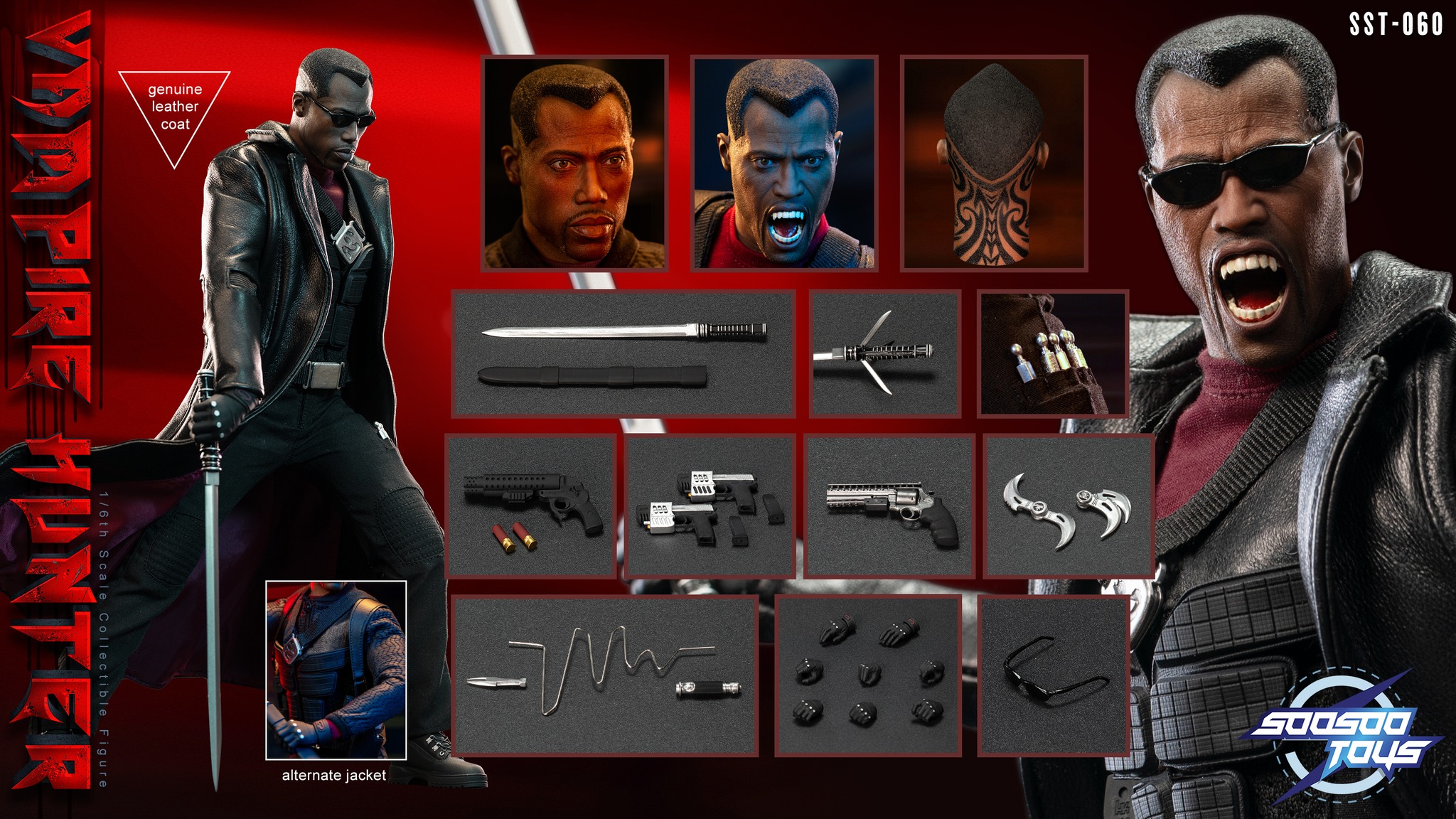 [สั่งจอง]Soosootoys SST-060 1/6 : Vampire hunter