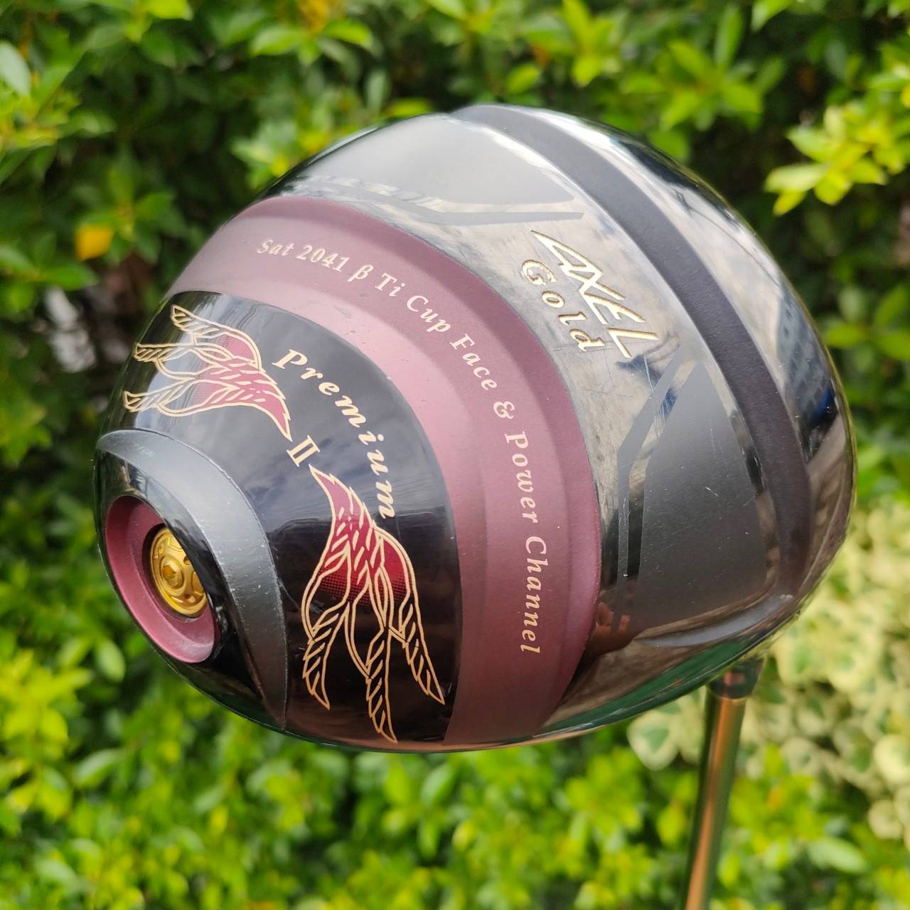 DRIVER TSURUYA AXEL PREMIUM II องศา 10.5 ก้าน AXEL GOLD PREMIUM FLEX S รุ่นพระเจ้า!! ที่ญี่ปุ่นดังตลาดแตก!! หน้า HI - COR ตีไกลแบบสุดที่สุด!! ไม้กอล์ฟมือสอง ของแท้ BY NakaraLuxurious