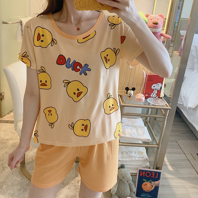 ชุดนอนไซส์ใหญ่ ชุดนอนคนอ้วน ลายเป็ด 5XL