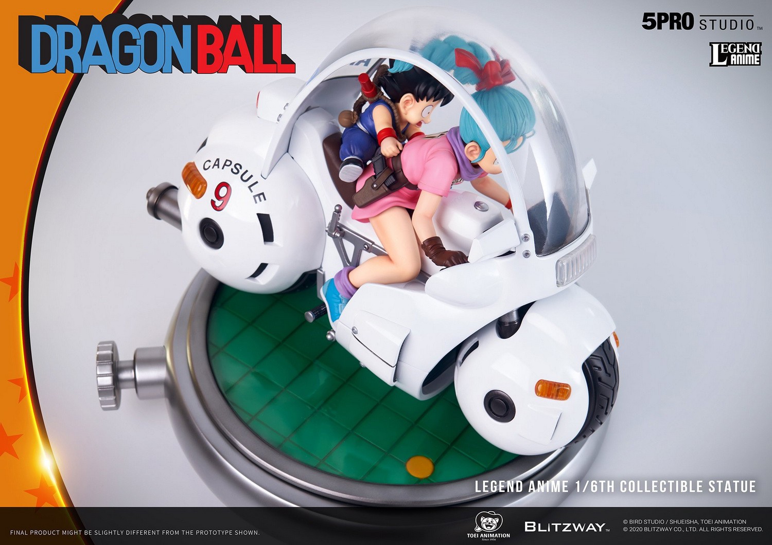 [สั่งจอง] 5PRO STUDIO X BLITZWAY 5PRO-LA-70201 1/6 SCALE : BULMA'S HOI-POI CAPSULE NO.9 BIKE