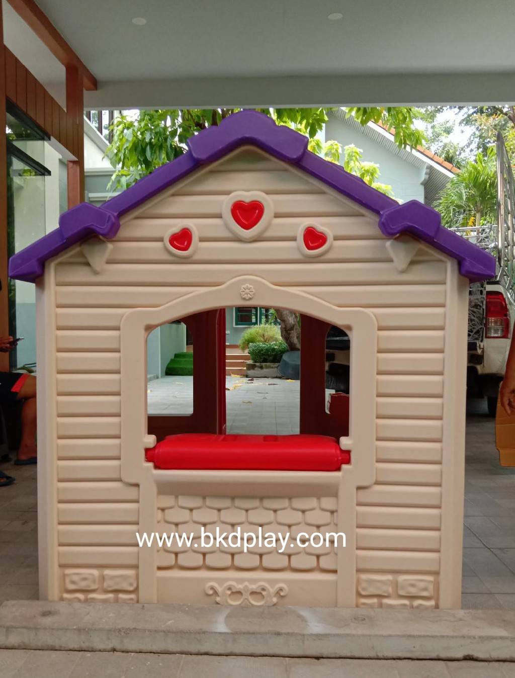 ส่งฟรี! บ้านเจ้าหญิงสีขาวม่วง บ้านของเล่น ,บ้านเด็ก ,บ้านพลาสติกของเล่นเด็ก,พร้อมส่ง