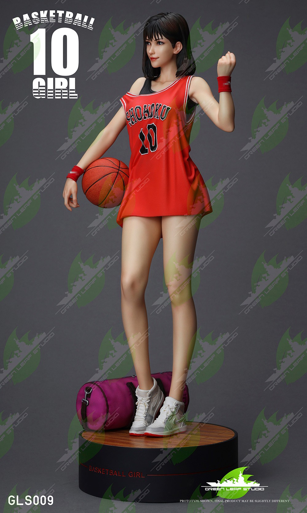 [สั่งจอง]GREEN LEAF STUDIO GLS009 1/4 : Basketball girl statue red/white ver.