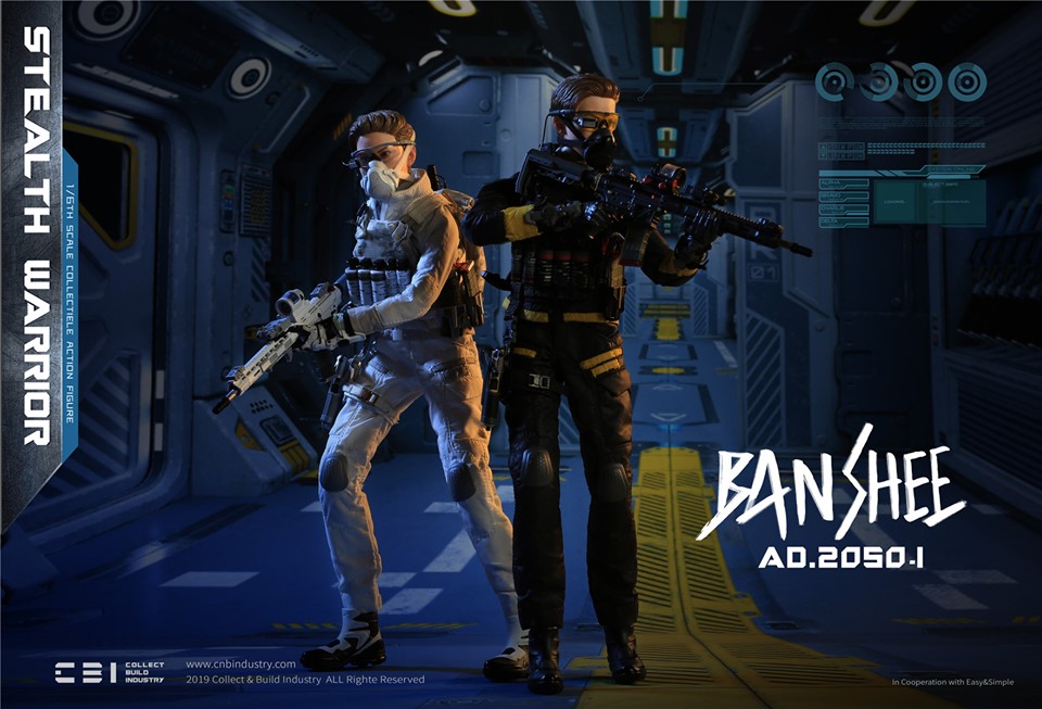 [สั่งจอง] EASY&SIMPLE Collect&Build Industry AD2050 I series First Release “Banshee” Dark/ Light Ver.