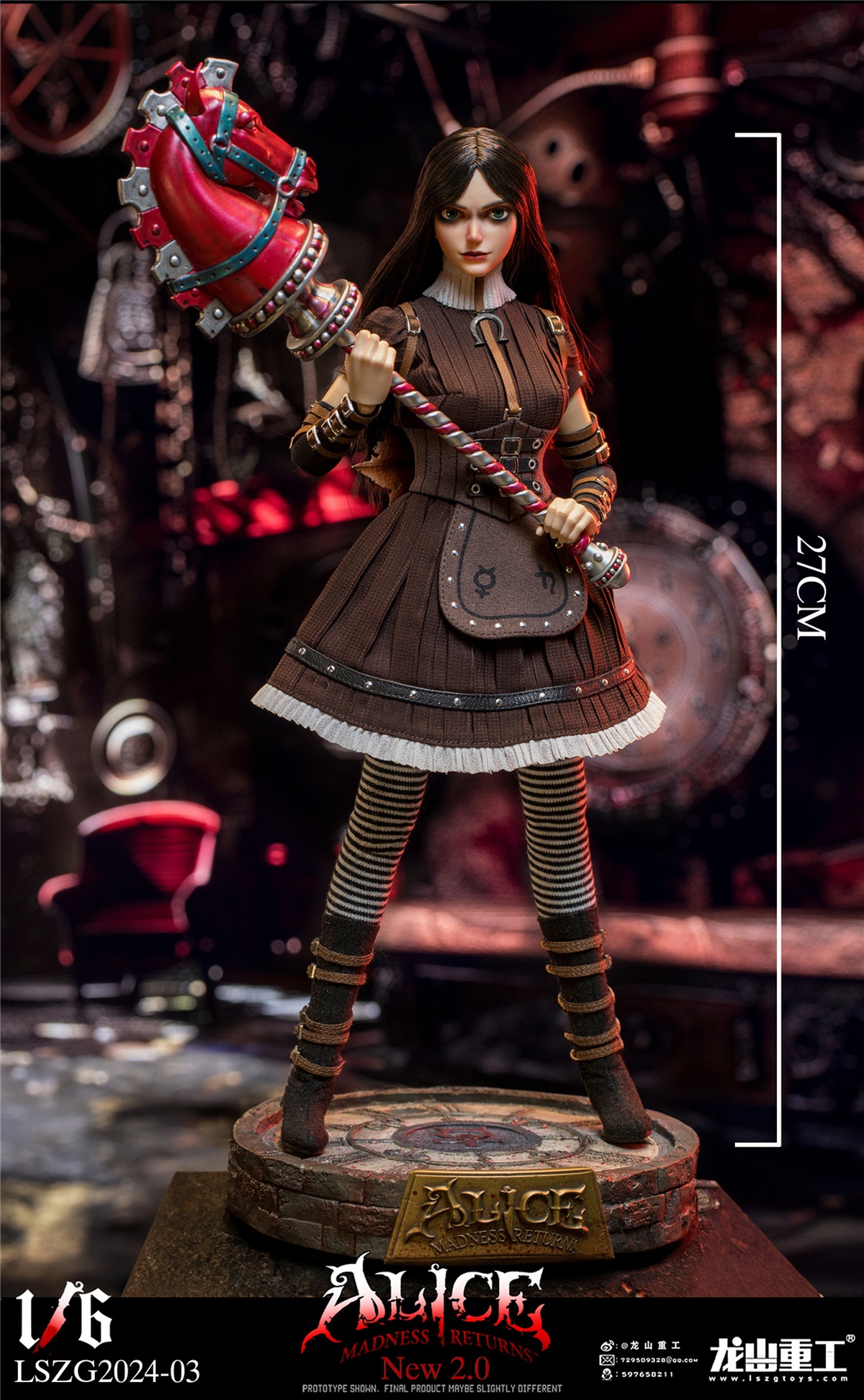 [สั่งจอง] Longshan Heavy Industry 1/6 : Alice's Crazy Return 2.0