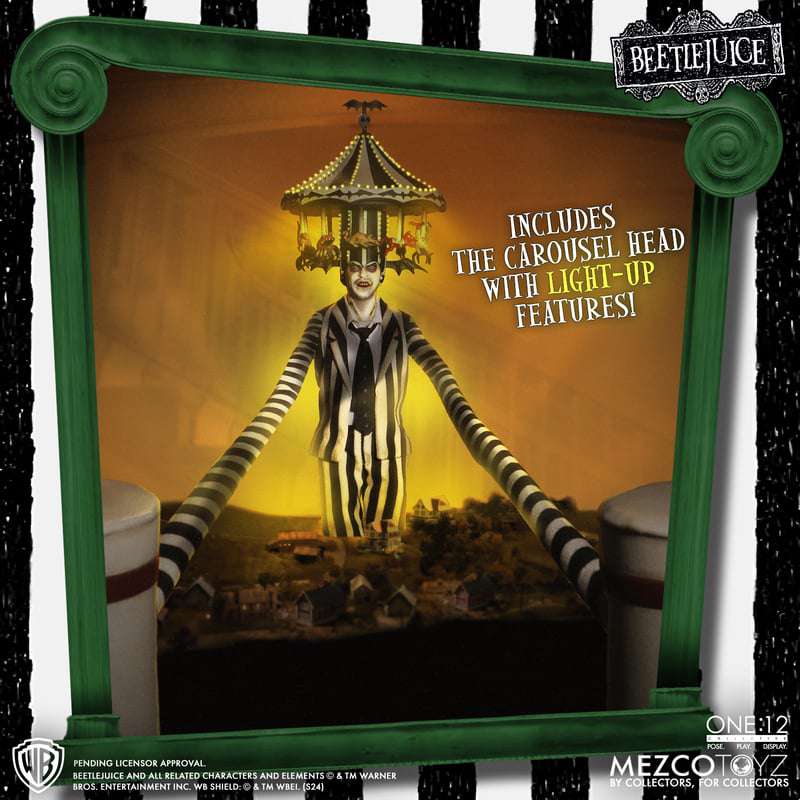 [สั่งจอง] Mezco toyz One:12 Collective - Beetlejuice Deluxe
