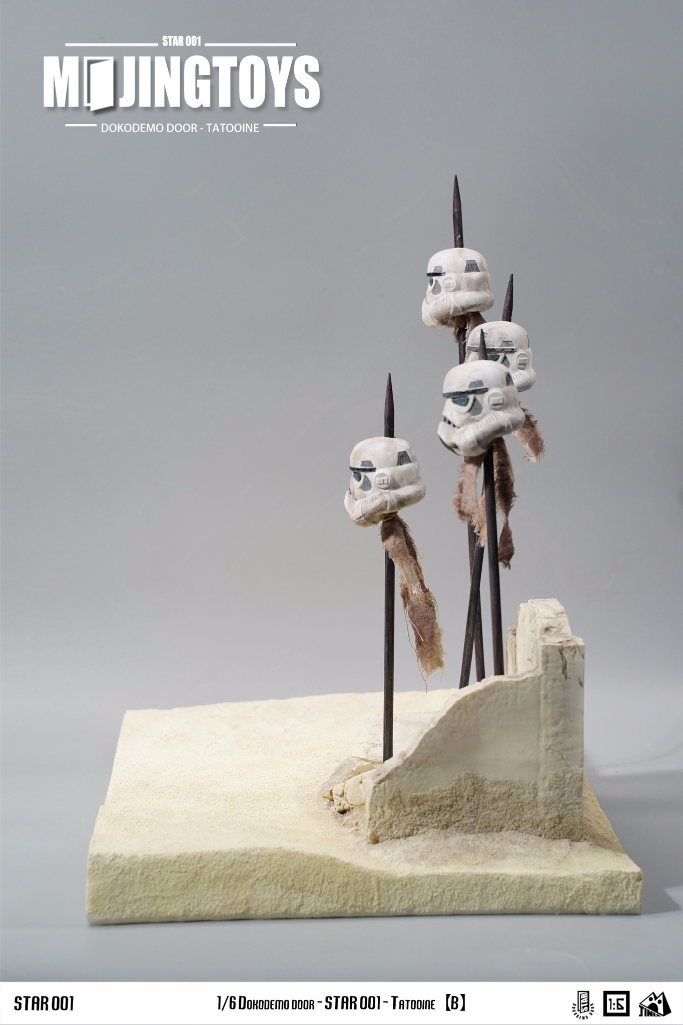 [สั่งจอง]mOjingToys STAR001 1/6 : Dokodemo Door Scene Series - Star Wars Tatooine