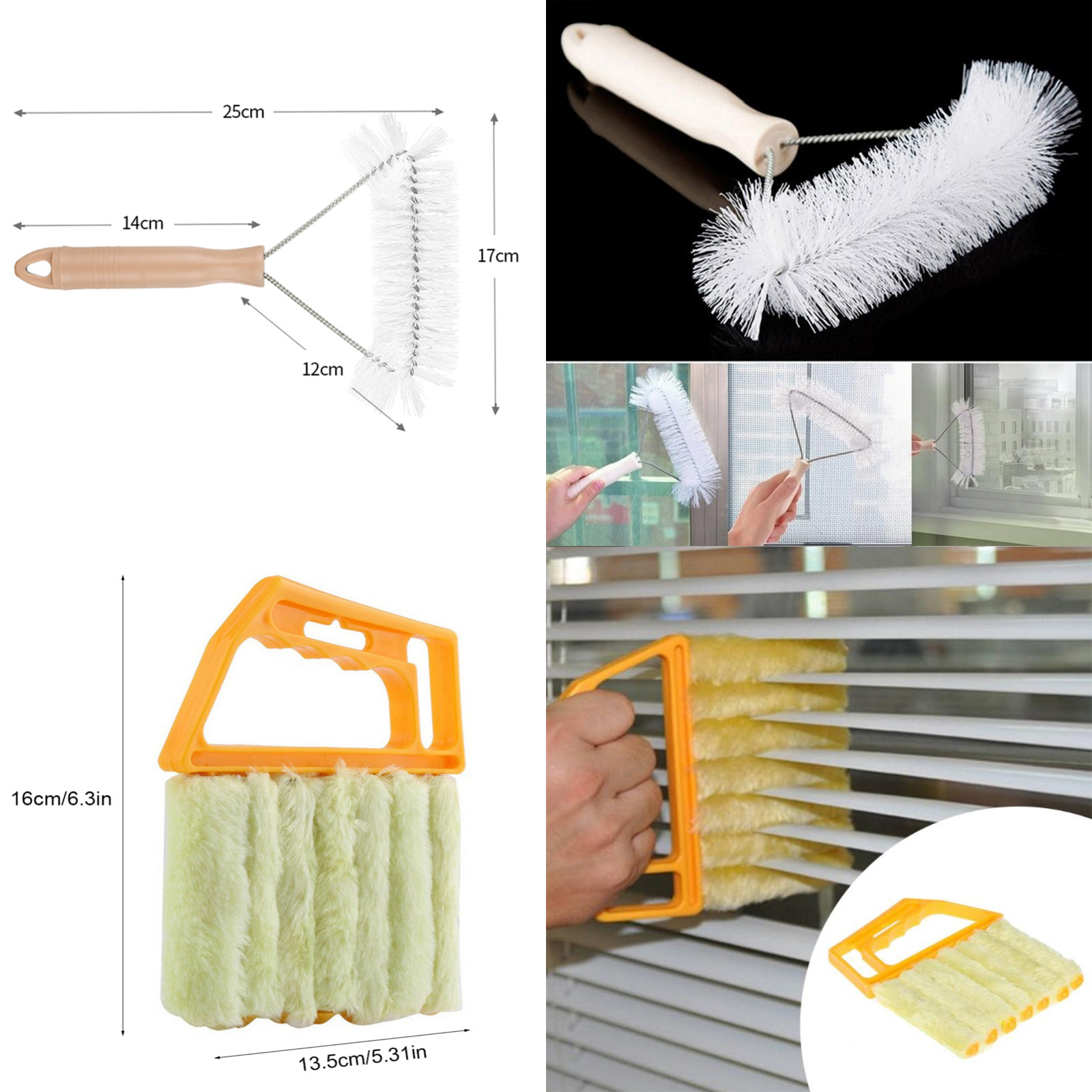 แปรงทำความสะอาดหน้าต่าง มีหลายแบบ วัสดุคุณภาพดี ทำความสะอาดได้หมดจด ขนาดเหมาะมือ ดีไซน์สวย