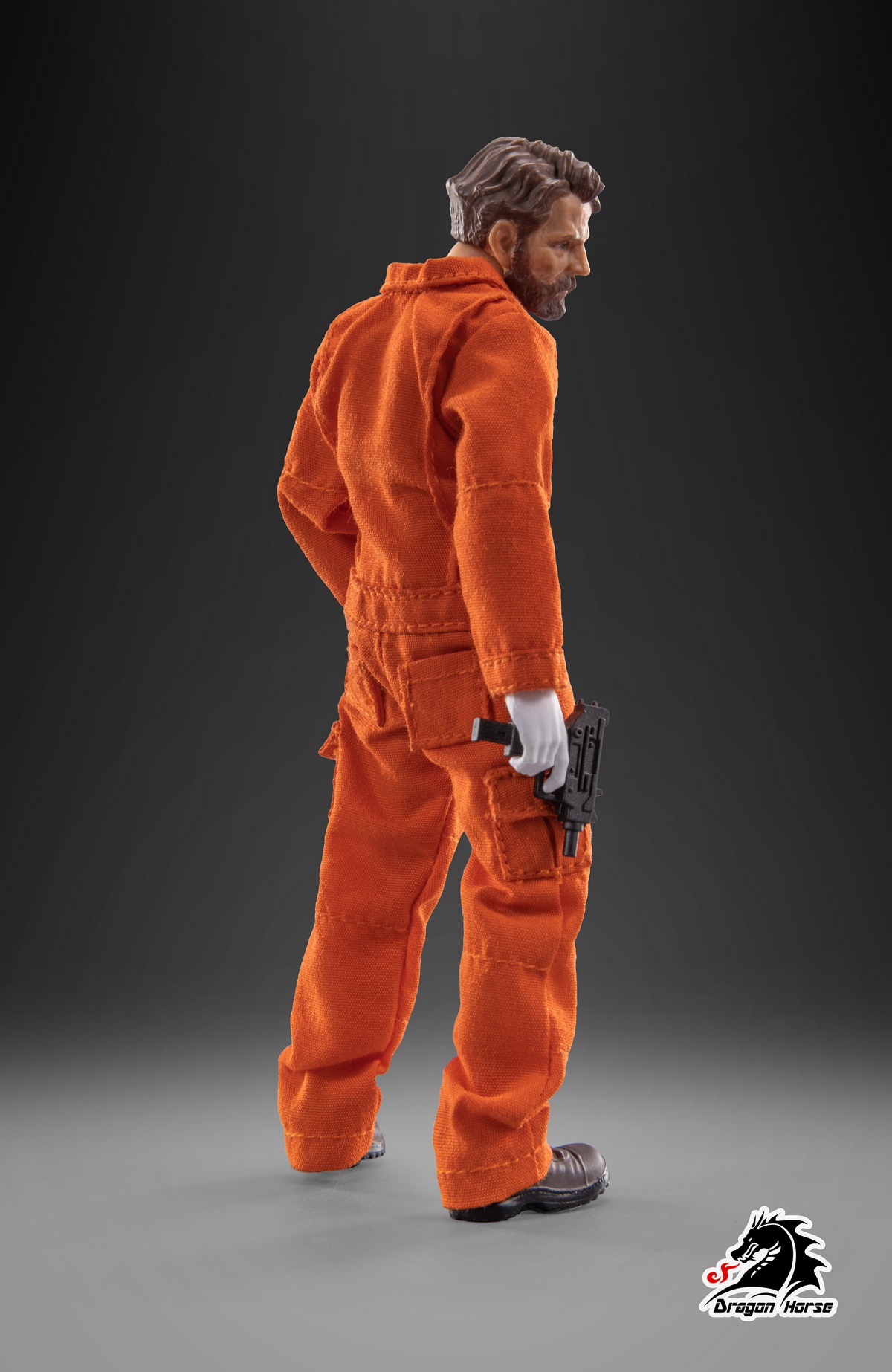 [สั่งจอง]DRAGON HORSE DH-S003 1/12 ： SCP FOUNDATION SERIES CLASS-D PERSONNEL (SCP-181 "LUCKY")