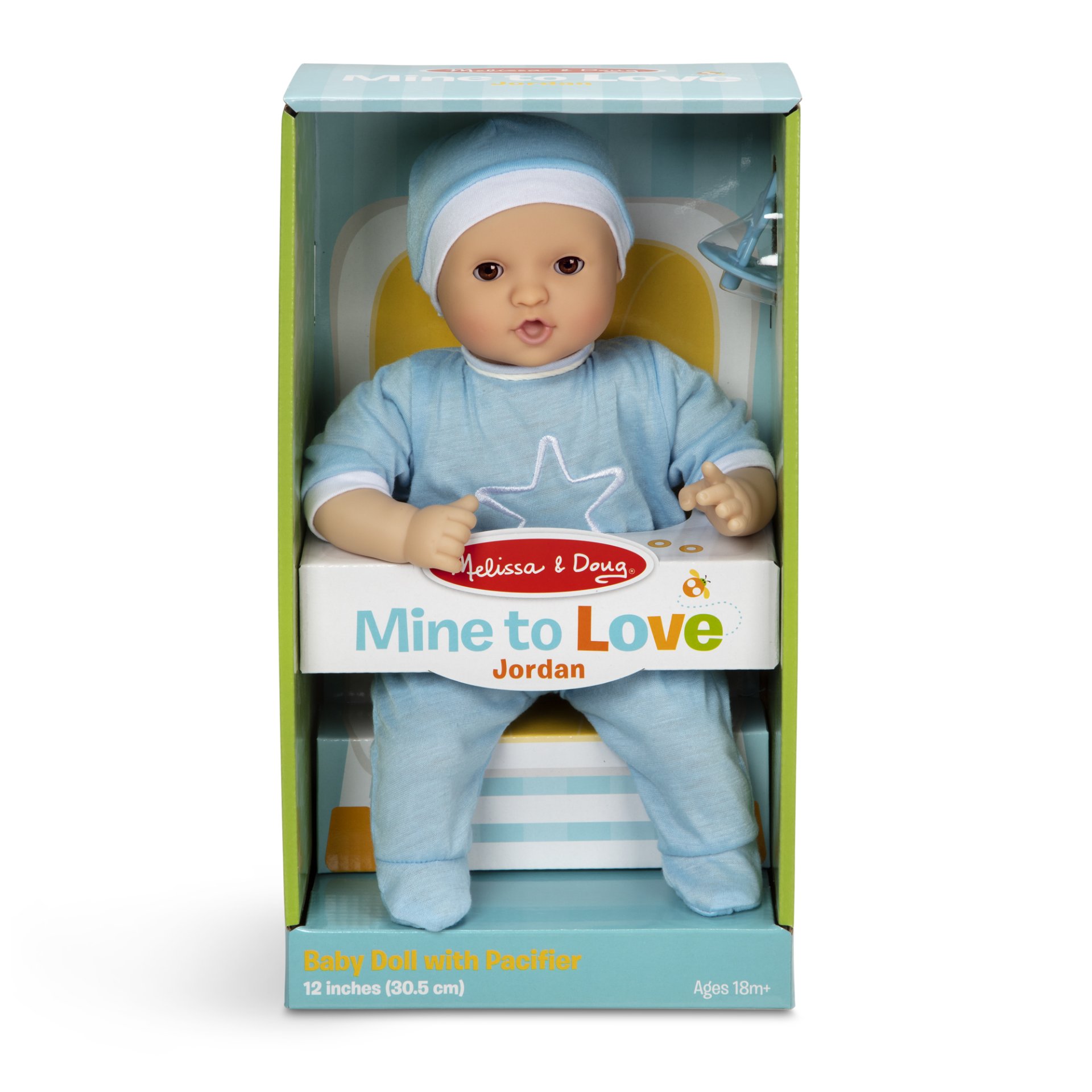 ชุดตุ๊กตาเบบี้ รุ่นชายและหญิง ส่งเสริมสร้าง [เบบี้ ช. 12"] รุ่น 31712Baby - Twins Luke & Lucy Dolls Melissa&Doug, ของเล่นเสริมพัฒนาการ, ของเล่น