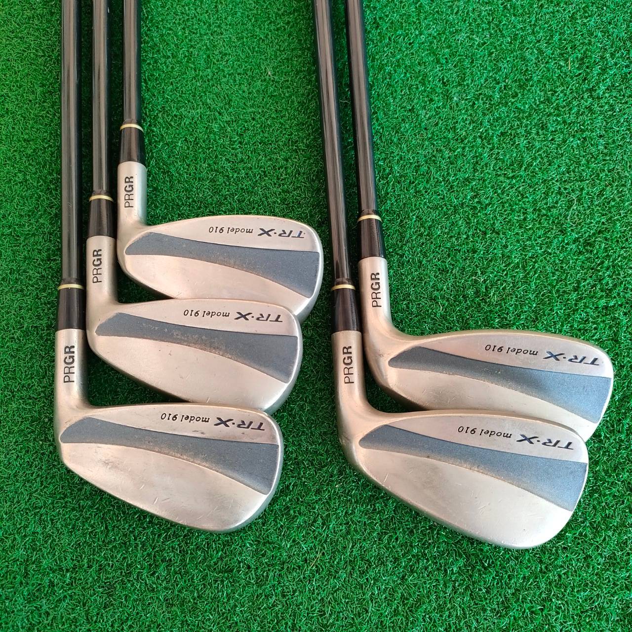 ชุดเหล็ก PRGR TR-X 910 มีเหล็ก 6 - 9 PW 5ชิ้น ก้าน 060 SPEC PRGR M-40 ชุดเหล็กสุดพรีเมี่ยมจากญี่ปุ่น