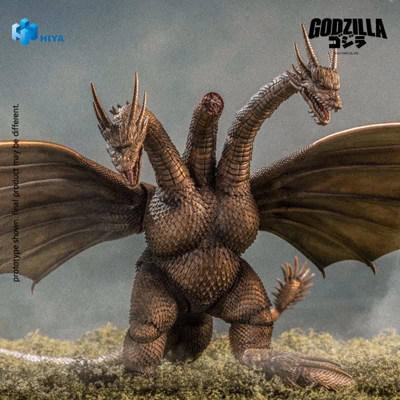 [สั่งจอง] HIYA Toys EBG0180 : Exquisite Basic Series : Godzilla vs. King Ghidorah King Ghidorah Battle