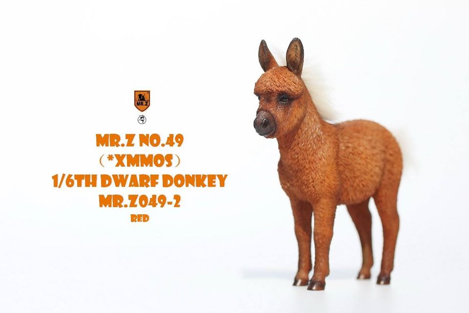 [สั่งจอง] Mr.Z MRZ049 Animal Model No.49: 1/6th Dwarf Donkey