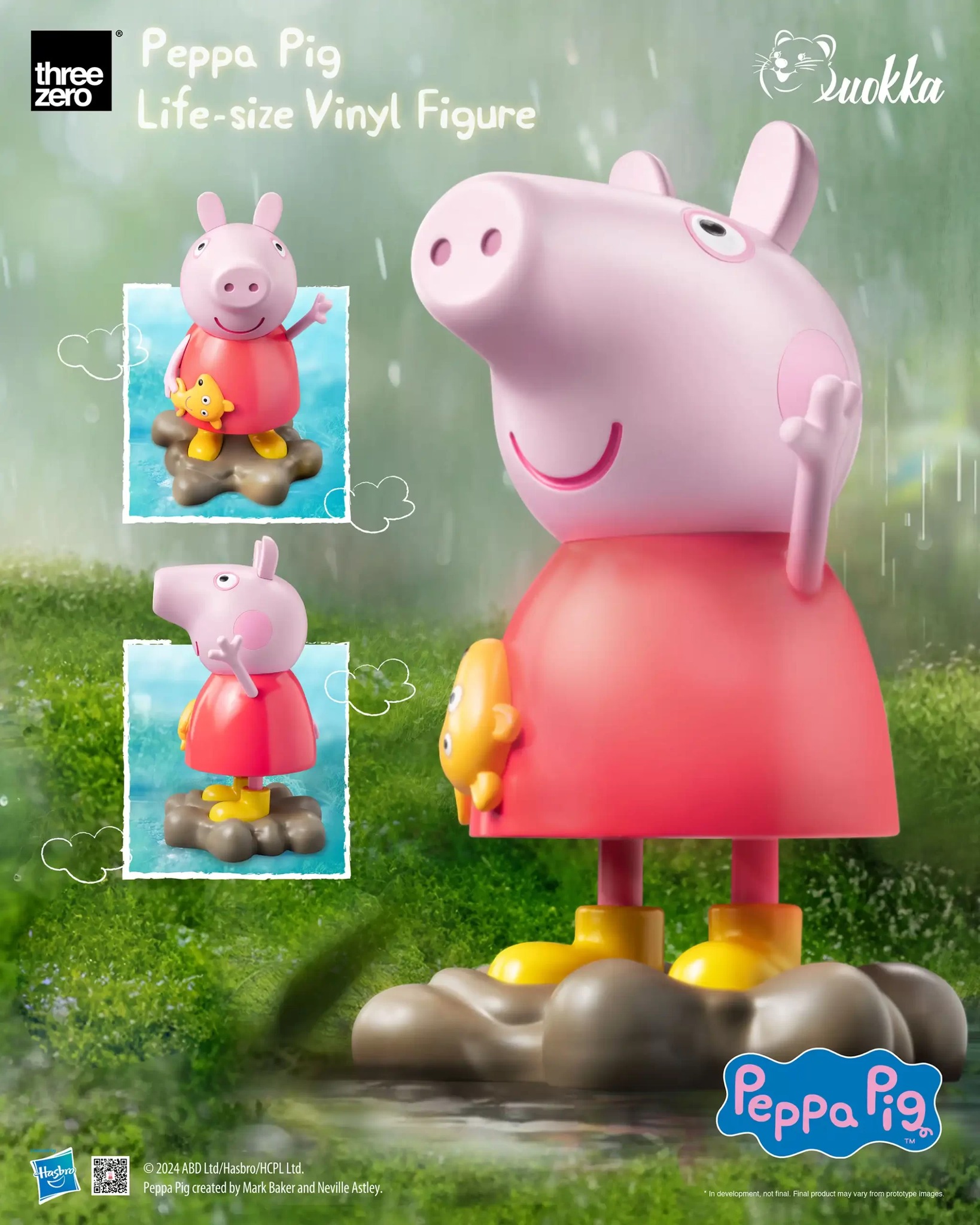 [สั่งจอง] Threezero : Peppa Pig Life-size Vinyl Figure