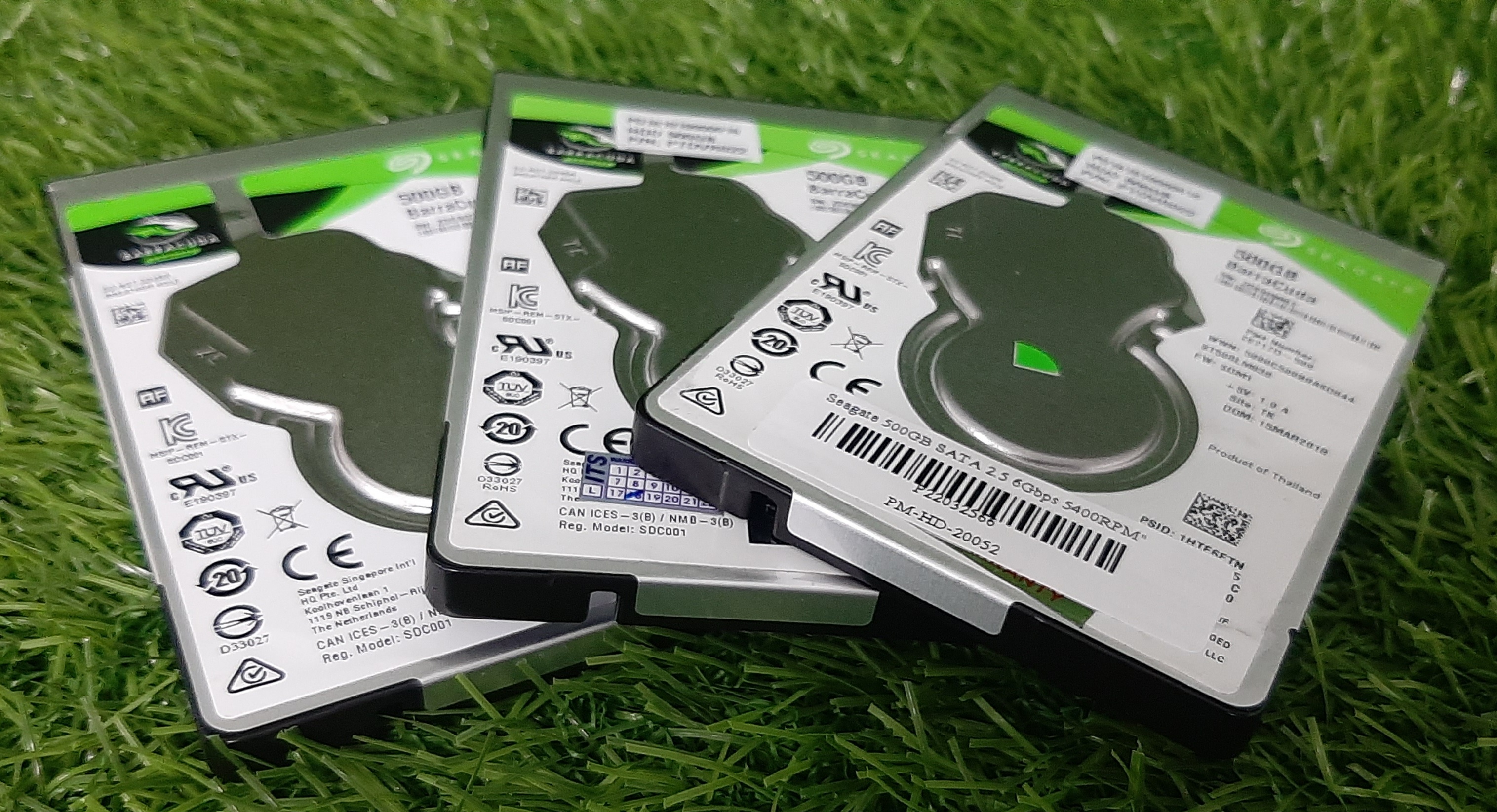 Seagate 500GB SATA 2.5 6Gbps 5400RPM" ประกันร้าน 1 เดือน ฮาร์ดดิสมือสองพร้อมสาย Sata