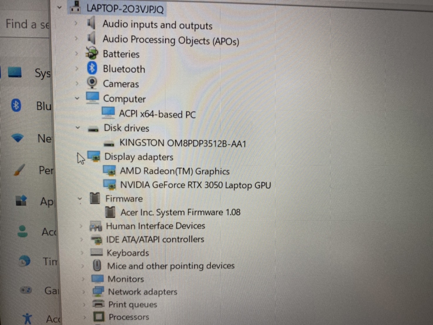 Notebook Acer Nitro 5 AN515-45-R2BC