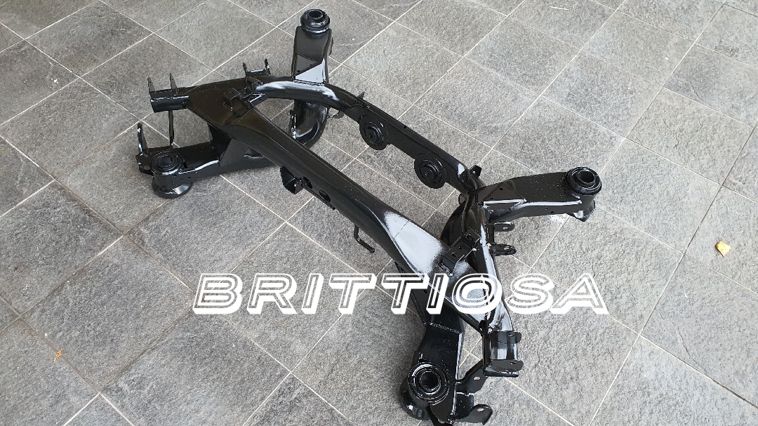 Taka-apurunko S-Type--> vin M45254, KÄYTETTY, hiekkapuhallettu ja maalattu, hyvät kiinnityskumit =1600e