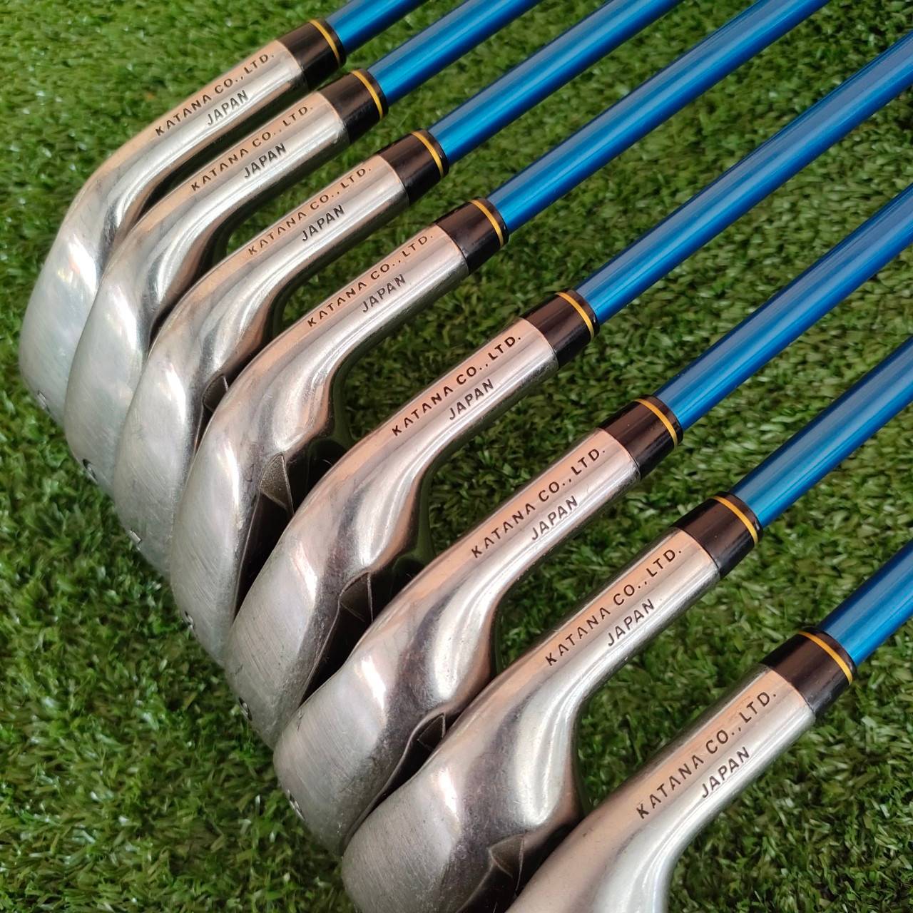ชุดเหล็ก KATANA SNIPER SX7 มีเหล็ก 5-9 เเละ PW AW SW ก้าน FUJIKURA MOTORE KT5.1 FLEX R
