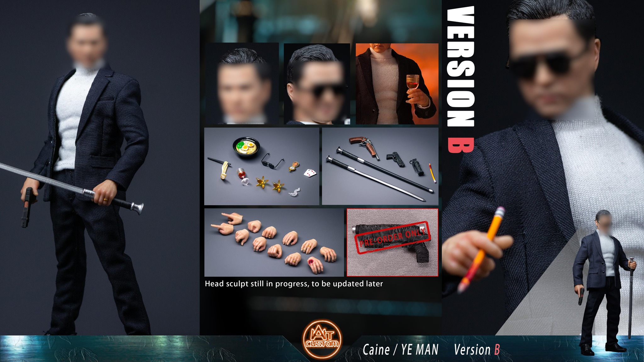 [สั่งจอง]Aton Custom 1/12 : John Wick 4