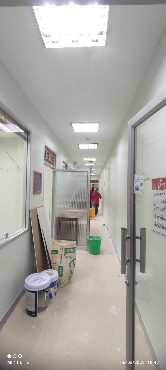 งานปรับปรุงห้องประชุมภาควิชาอายุรศาสตร์ร.พ.ศิริราช