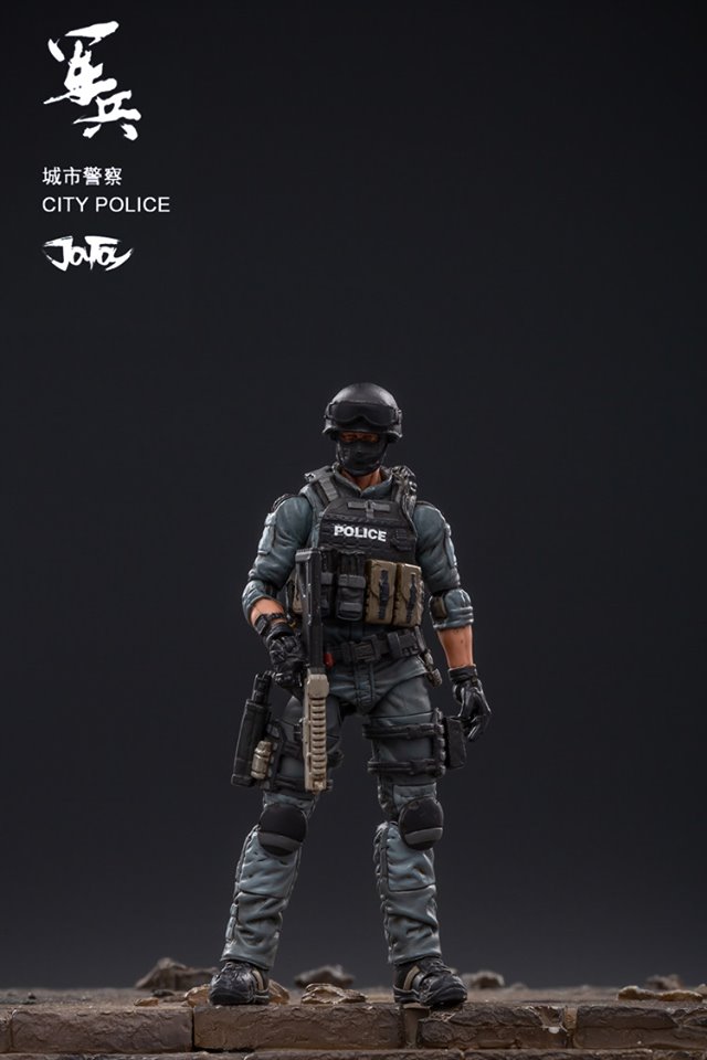 [สั่งจอง]JOYTOY：1/18 JTUS005 Urban Police Riot Prevention Police Force