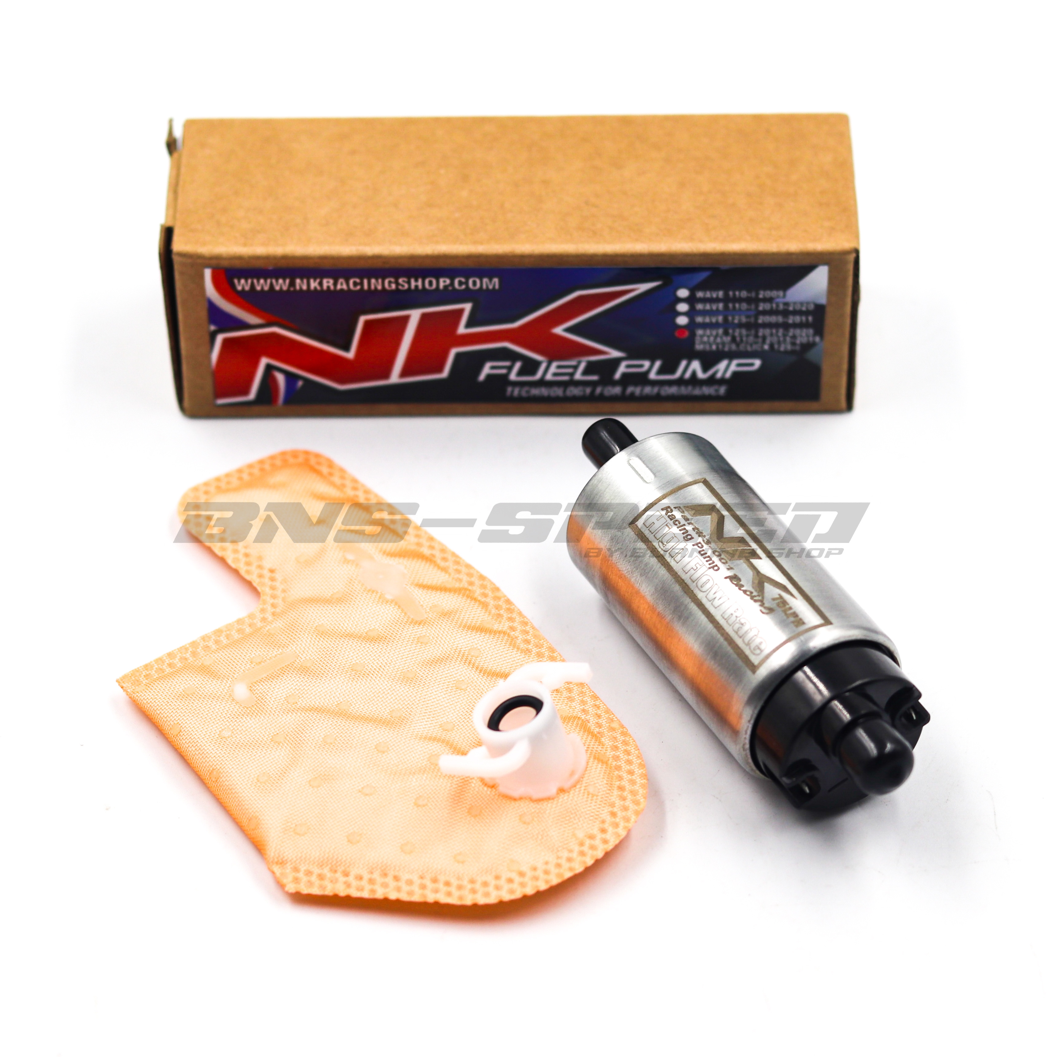 NK Racing มอเตอร์ปั้มติ๊ก CT125 GEN1/GEN2 ใช้ด้วยกัน ขนาด 75LPH