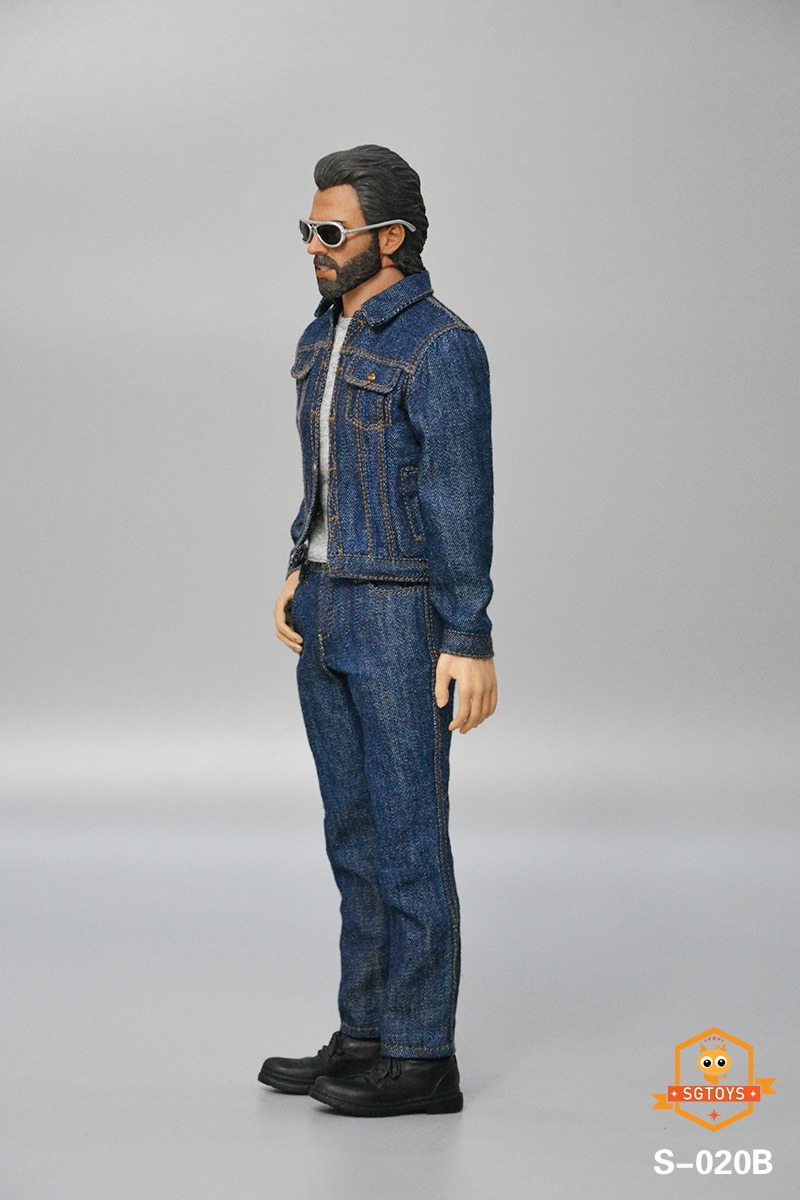 [สั่งจอง]SGTOYS 1/6 : Denim costume suit set