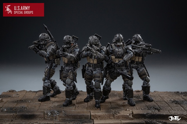 [สั่งจอง]JOYTOY 1/18 JTUS005 U.S.army special operations unit