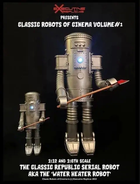 [สั่งจอง]Executive Replicas : THE CLASSIC REPUBLIC SERIAL ROBOT AKA THE “WATER HEATER ROBOT”