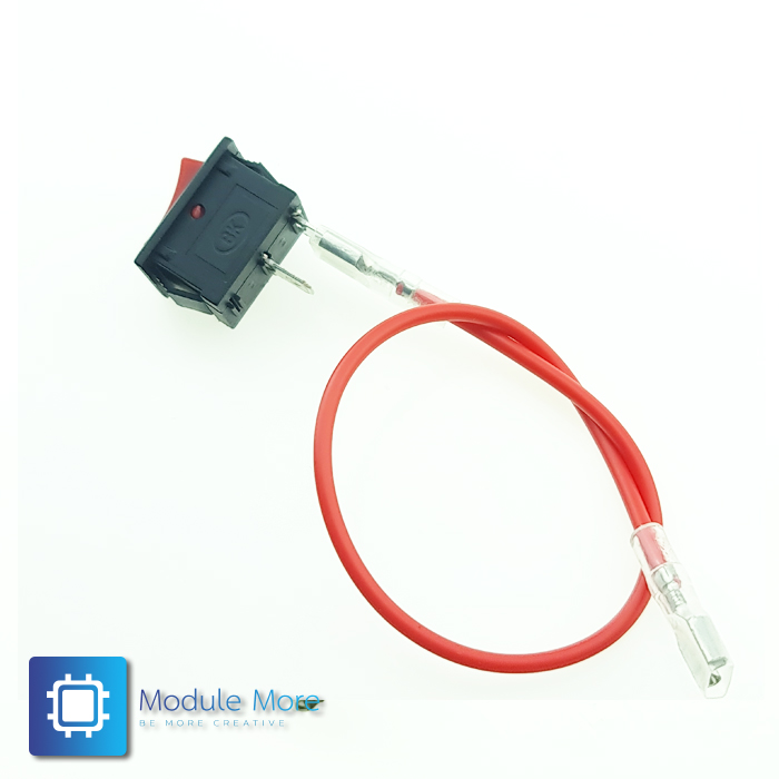 หางปลาแบบเสียบแบนพร้อมสายไฟยาว 20cm 2.8MM/4.8MM/6.3MM plug spring with wire connection cold-pressed terminal with sheath connection harness