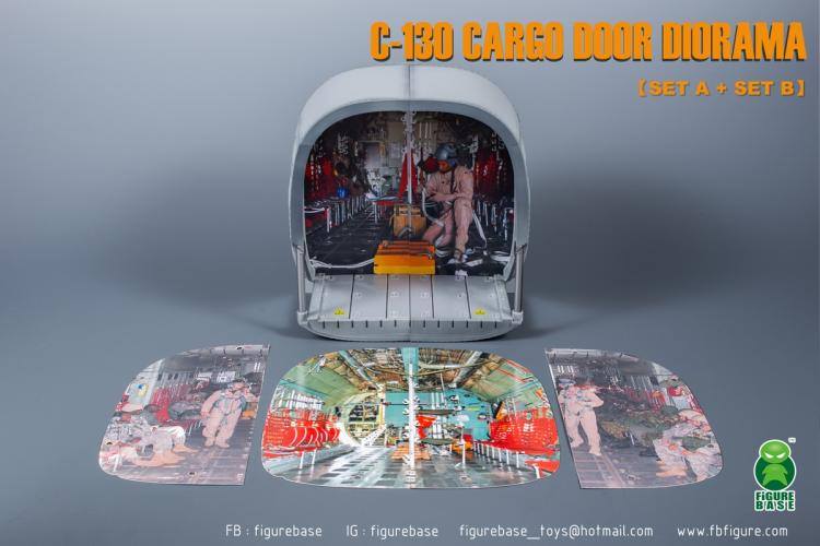 [สั่งจอง] Trickyman C-130 Cargo Door Diorama Set A/B