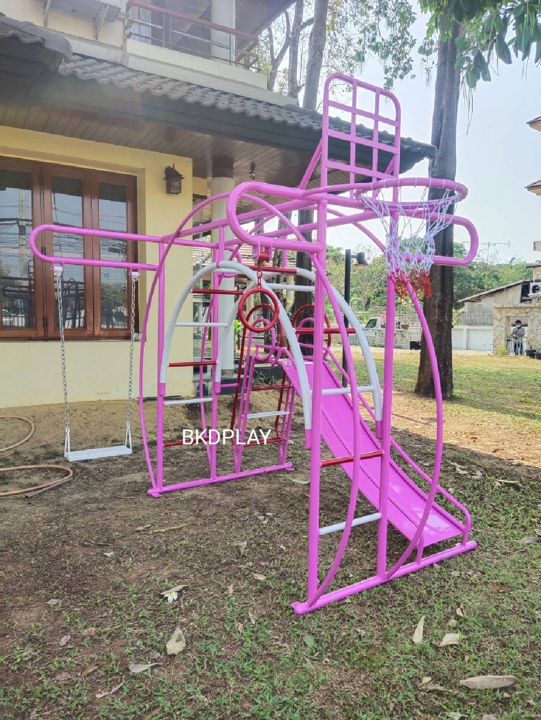 ชุดรวม C เครื่องเล่นสนามกลางแจ้ง เครื่องเล่นสนามเหล็ก,ประกอบด้วยสไลเดอร์ชิงช้าปีนป่ายบาร์โหน OutdoorPlayground,ผลิตเครื่องเล่นสนาม,เครื่องเล่นในสนามเด็กเล่น,เครื่องเล่นงบสพฐ.,ประชารัฐ, ราคาโรงงาน