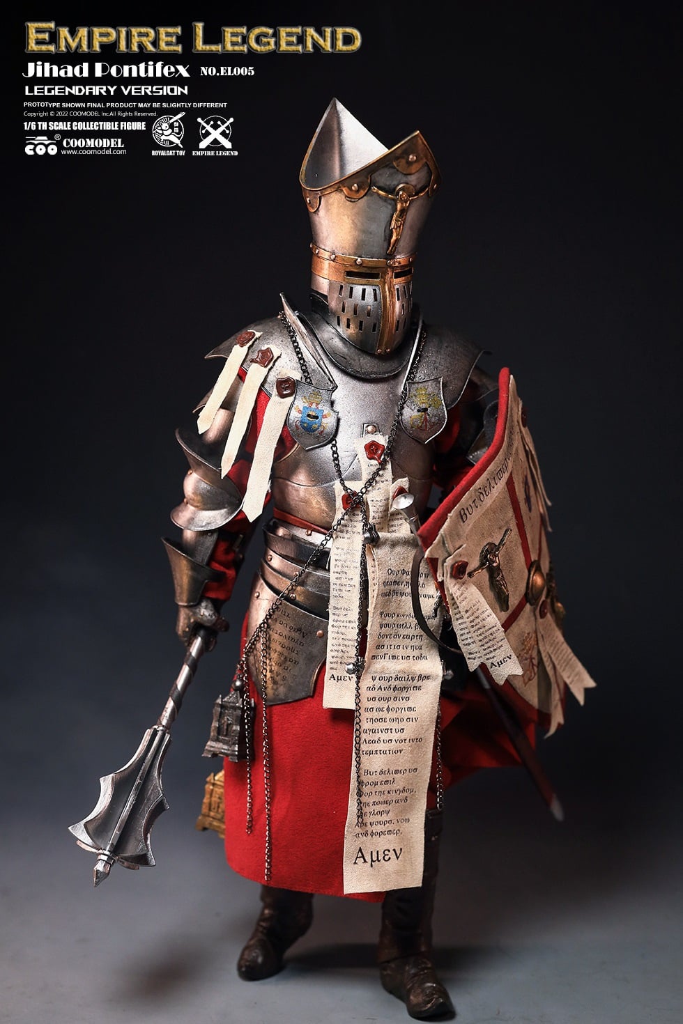 [สั่งจอง]COOMODEL 1/6 : Empire Legend - Holy War Priest